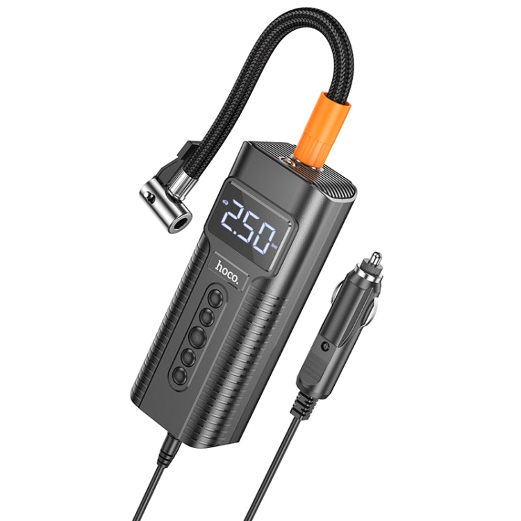 Hoco PH55 Roys Smart Car Air Pump(Black) Hoco PH55 Roys Smart Car Air Pump(Black)